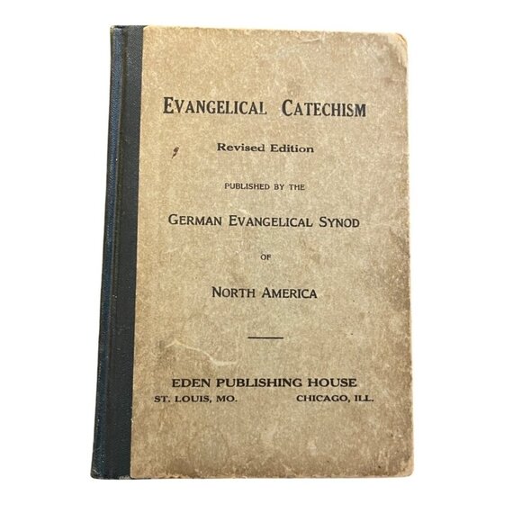 VTG Evangelical Catechism Booklet Eden Publishing 1896 (READ) - Picture 1 of 6